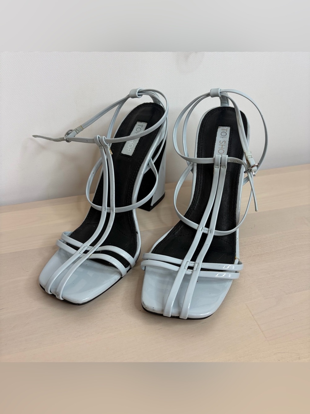 Topshop strappy sandals size 40